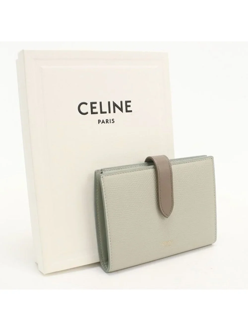 Celine Strap Wallet Bifold Calf